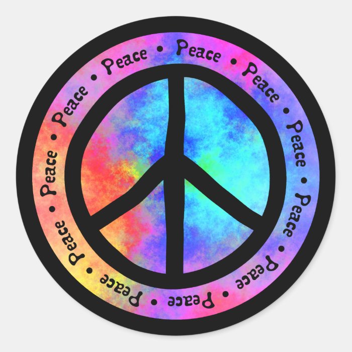 Peace Sticker