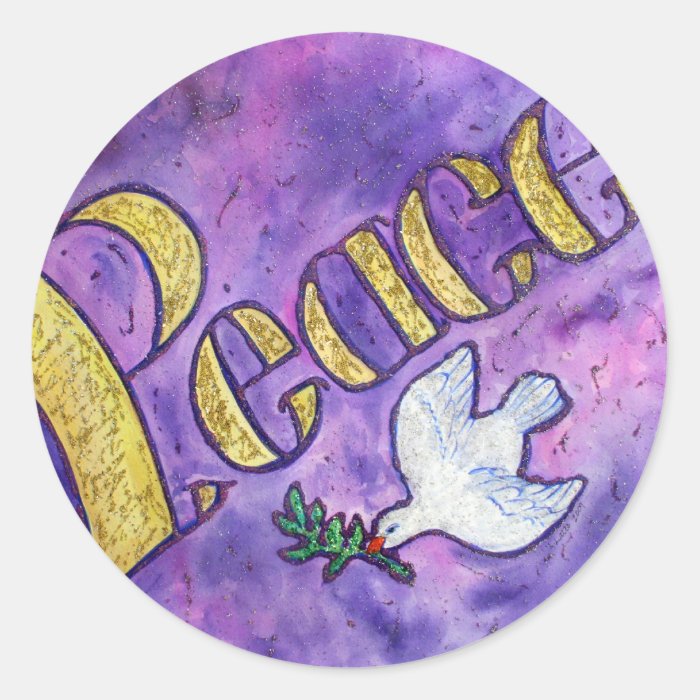 Peace Sticker