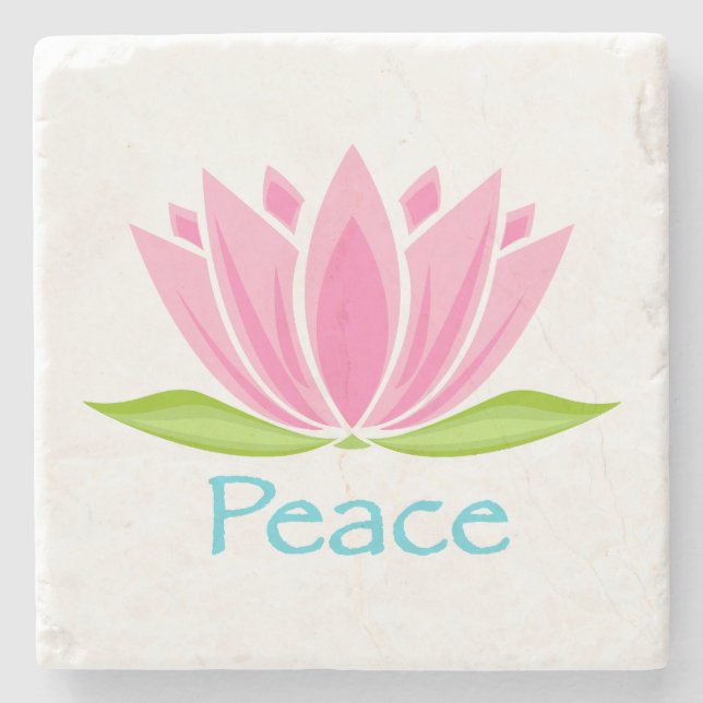 Peace Stone Coaster (Front)