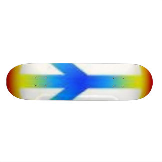 peace stretch skateboard deck
