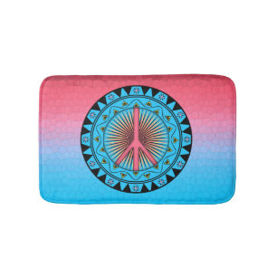Peace ~ Sun Bathroom Mat