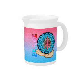 Peace ~ Sun Beverage Pitcher