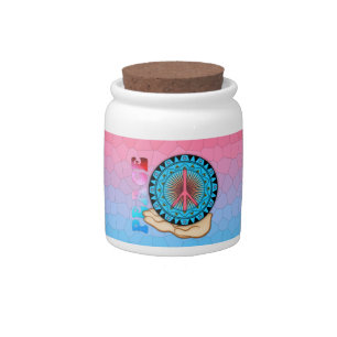 Peace ~ Sun Candy Jar