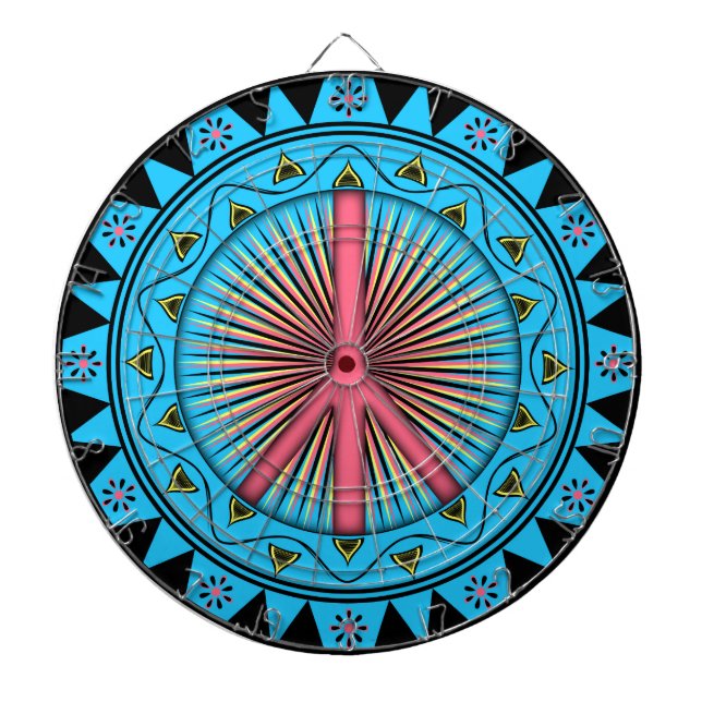 Peace ~ Sun Dartboard (Front)