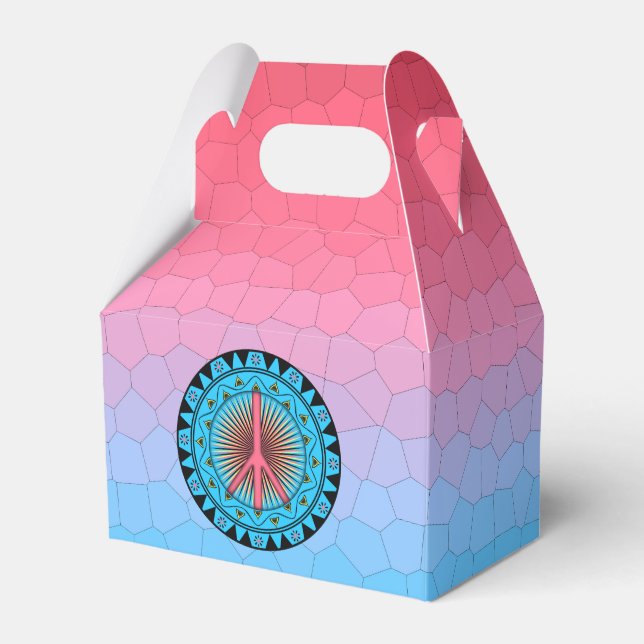 Peace ~ Sun Favor Boxes (Front Side)