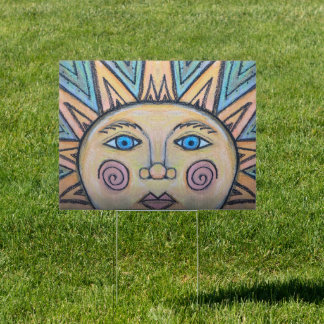 Peace Sun Garden Sign