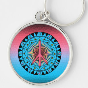 Peace ~ Sun Keychain
