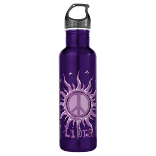Peace Sun Libra Water Bottle