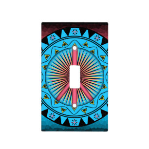 Peace ~ Sun Light Switch Cover