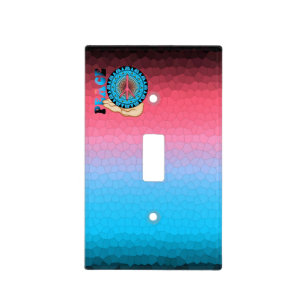 Peace ~ Sun Light Switch Cover