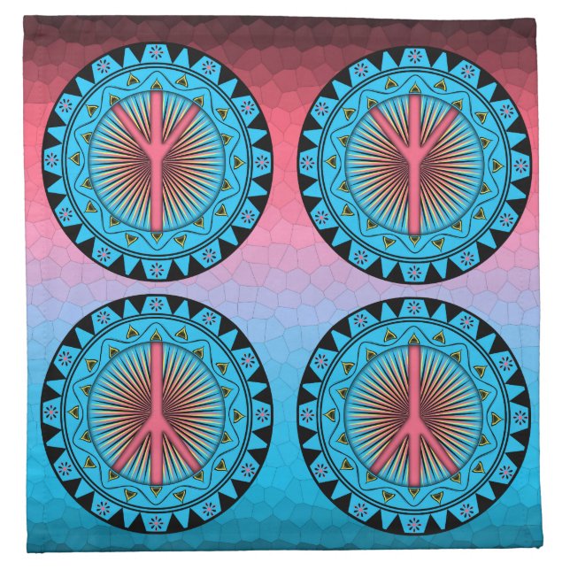 Peace ~ Sun Napkin (Front)