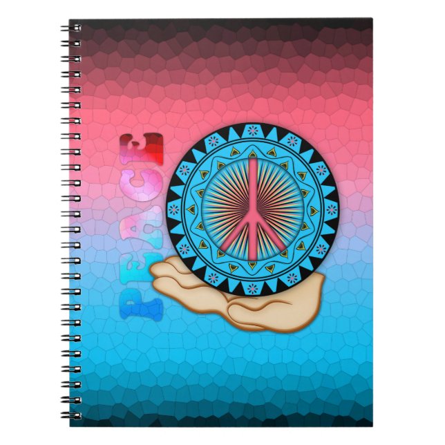 Peace ~ Sun Notebook (Front)