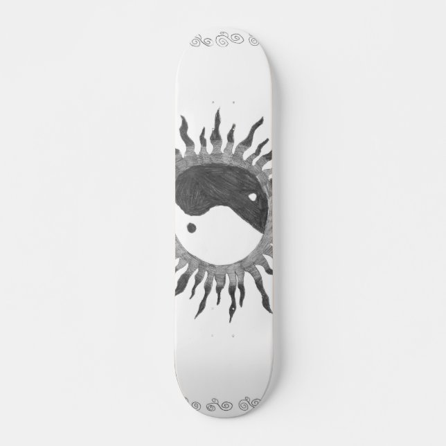 Peace Sun Skateboard Deck (Front)