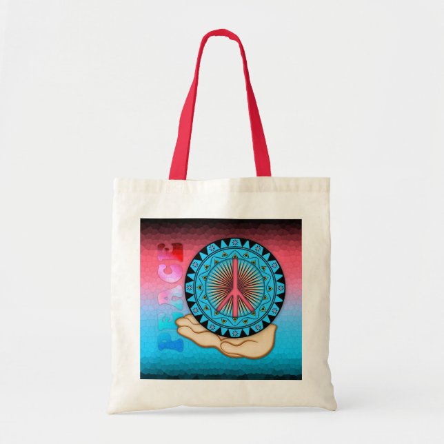 Peace ~ Sun Tote Bag (Front)