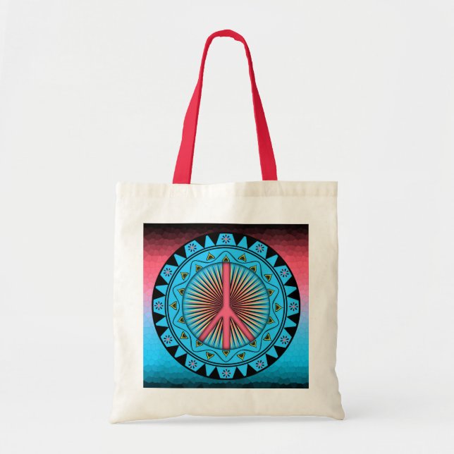 Peace ~ Sun Tote Bag (Front)