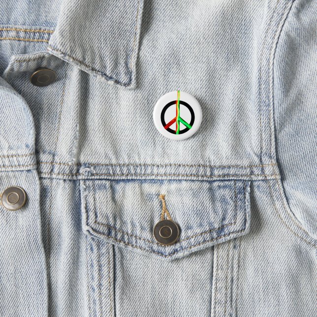 PEACE SYMBOL  BUTTON (In Situ)