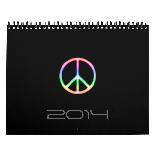 Peace Symbol Calendar 201X (Cover)