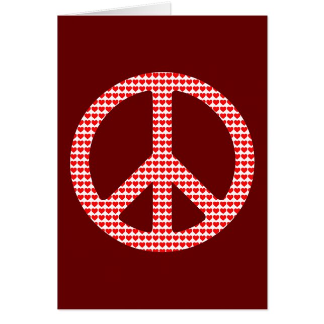 Peace Symbol Cards (Front)