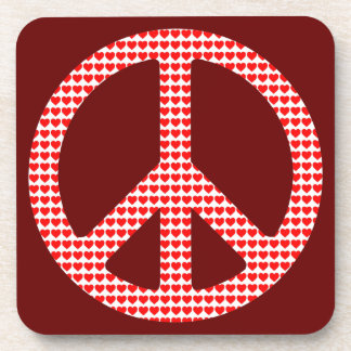 Peace Symbol Coaster