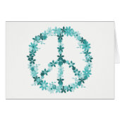 Peace symbol flower power (Front Horizontal)