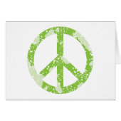 Peace Symbol (Green) (Front Horizontal)