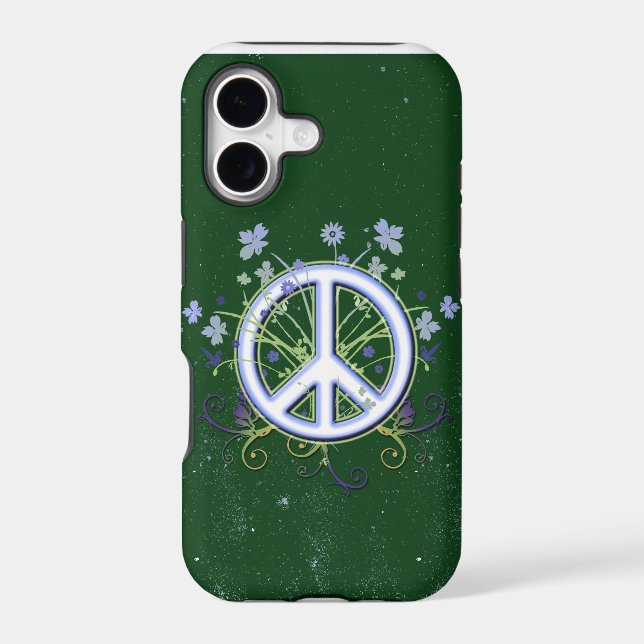 Peace Symbol Iphone Case (Back)