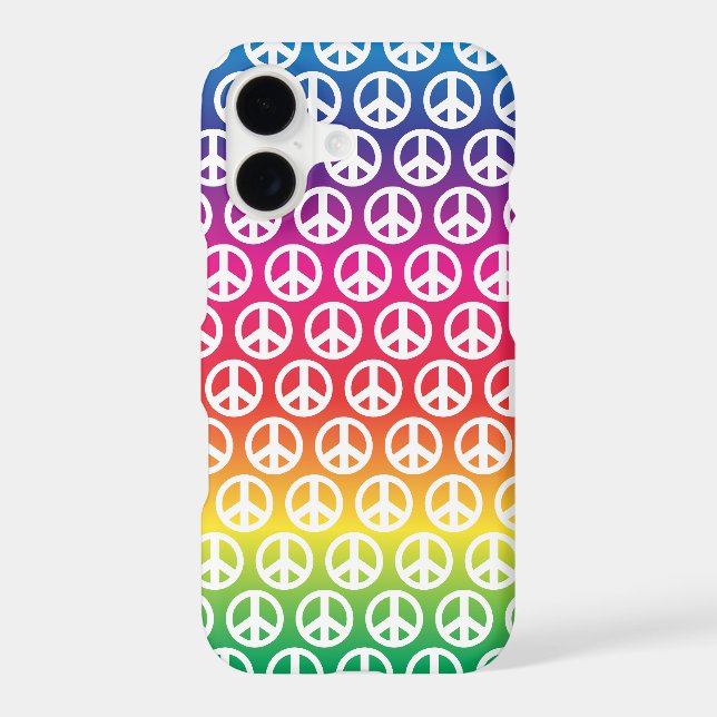 Peace symbol iphone case (Back)