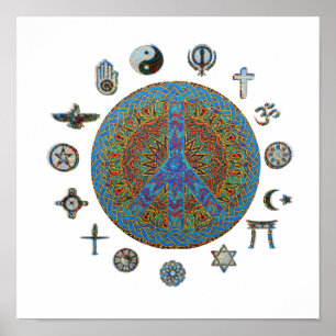 Peace Symbol Poster