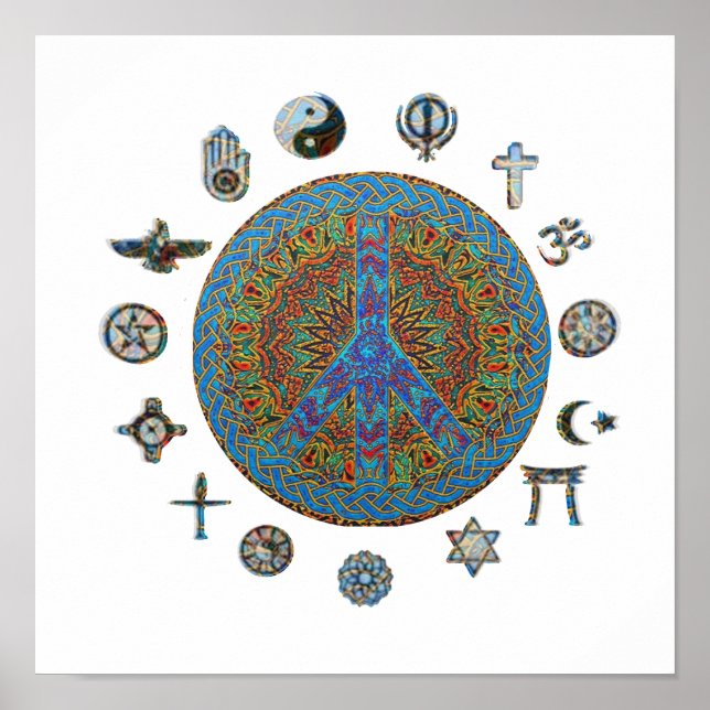 Peace Symbol Poster (Front)