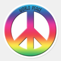 Peace Symbol Rainbow Spectrum, Power of Peace