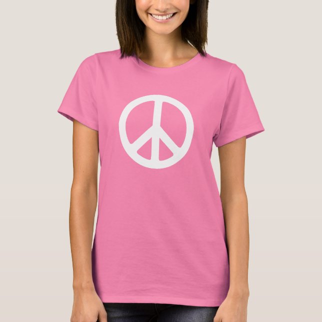Peace Symbol T-Shirt (Front)