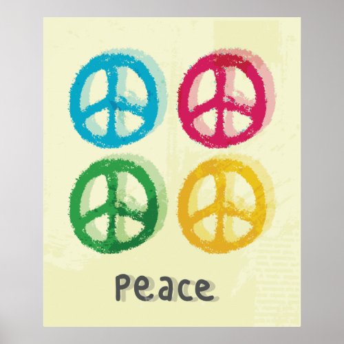 Peace Symbols Poster