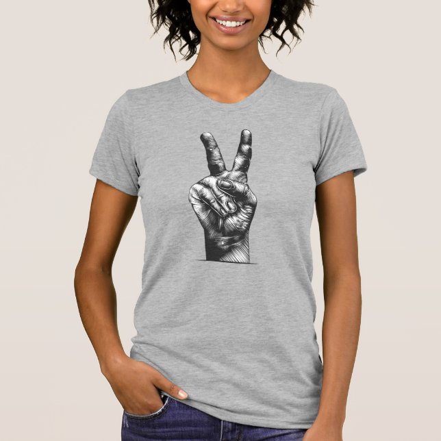 peace t-shirt (Front)