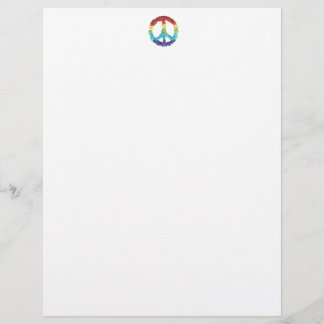 Peace themed multipurpose paper