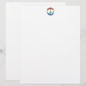 Peace themed multipurpose paper (Front/Back)