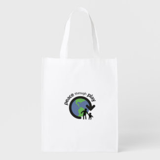 Peace through Play Reusable Bag