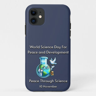 Peace Through Science. 11 November iPhone 11 Case
