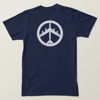 Peace Through Strength T-shirt by My2Cents at Zazzle