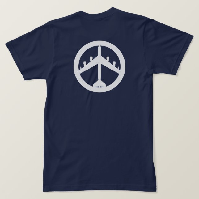 Peace Through Strength T-Shirt (Design Back)