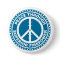 Peace Through Superior Firepower - Blue