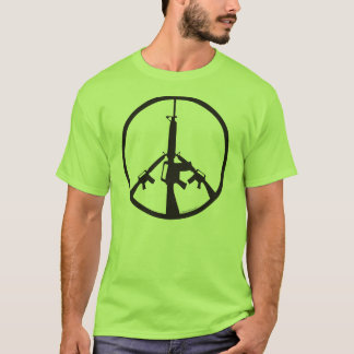 Peace Through Superior Firepower - Men T-Shirt