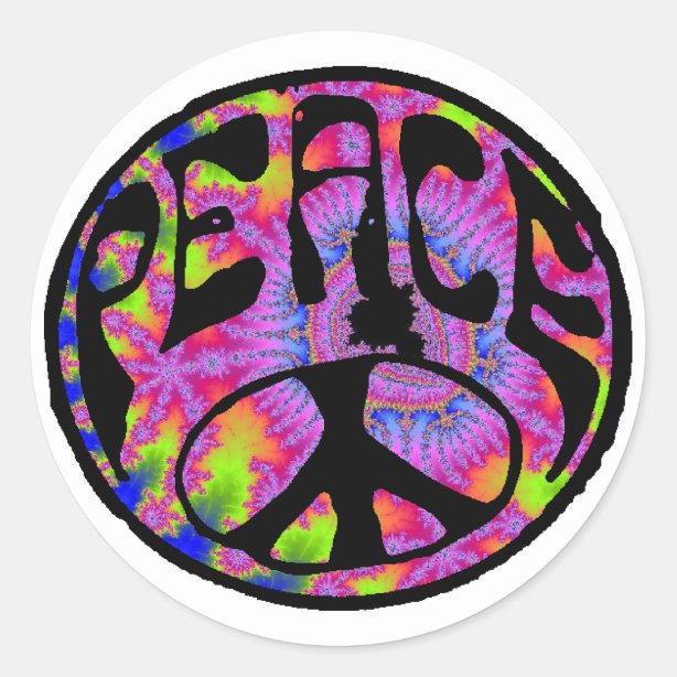 Anti Hippie Stickers | Zazzle