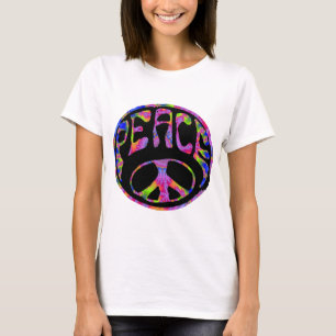 Peace - Tie Dyed Foreground T-Shirt