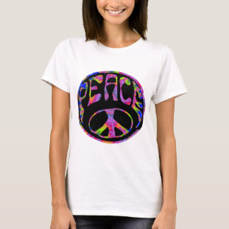 Peace - Tie Dyed Foreground T-Shirt