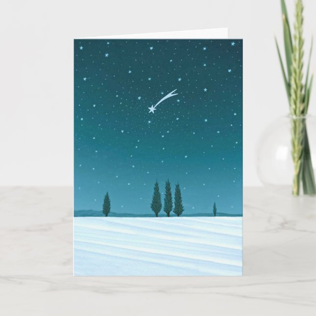 "Peace to the Universe" by Rino Li Causi Holiday Card (Front)