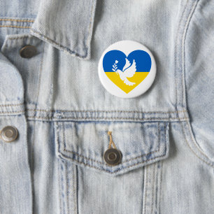 Peace to Ukraine Button