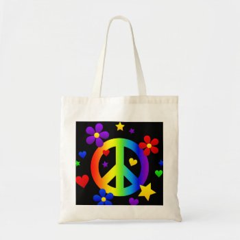 Peace Tote by ChickieDesignsBags at Zazzle