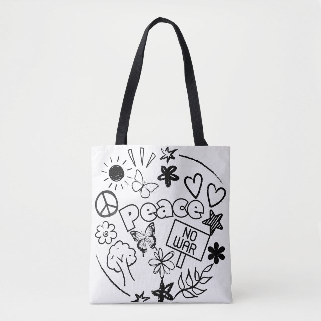 Peace Tote Bag (Front)