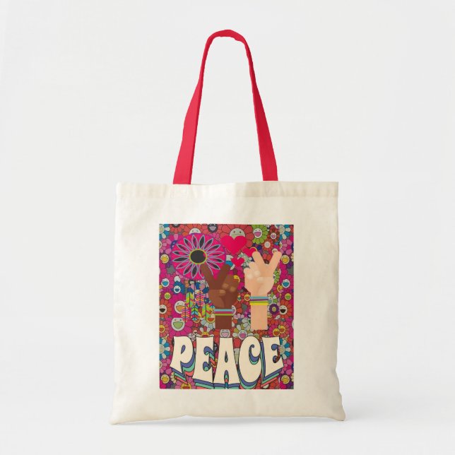 Peace Tote Bag (Front)