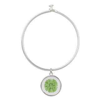 peace tote bag bangle bracelet